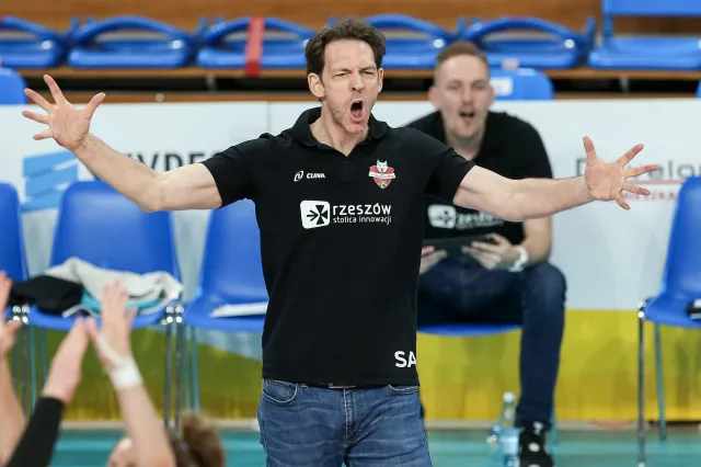 Stephane Antiga nie kryje żalu po przegranym finale mistrzostw Polski