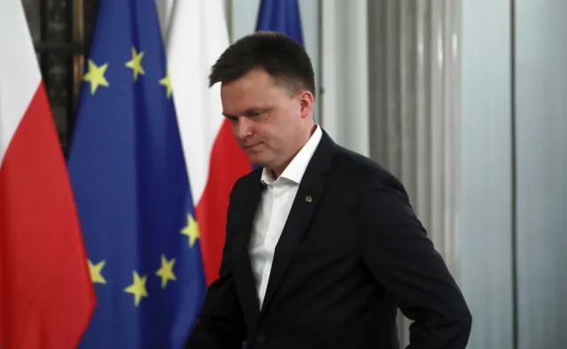 Hołownia: Łukaszenka zmienił się w terrorystę