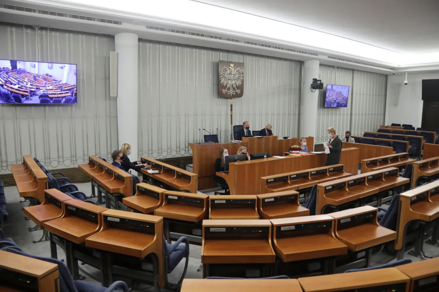 Sala posiedzeń Senatu