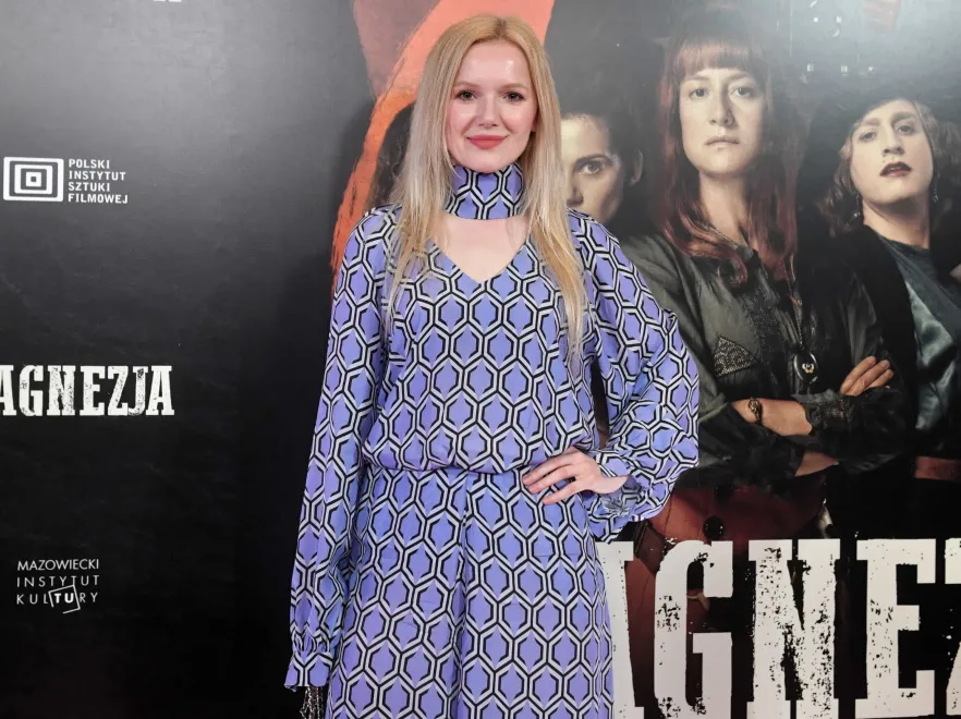 To ona, czy nie ona? Joanna Majstrak zaskoczyła wyglądem na premierze "Magnezji"