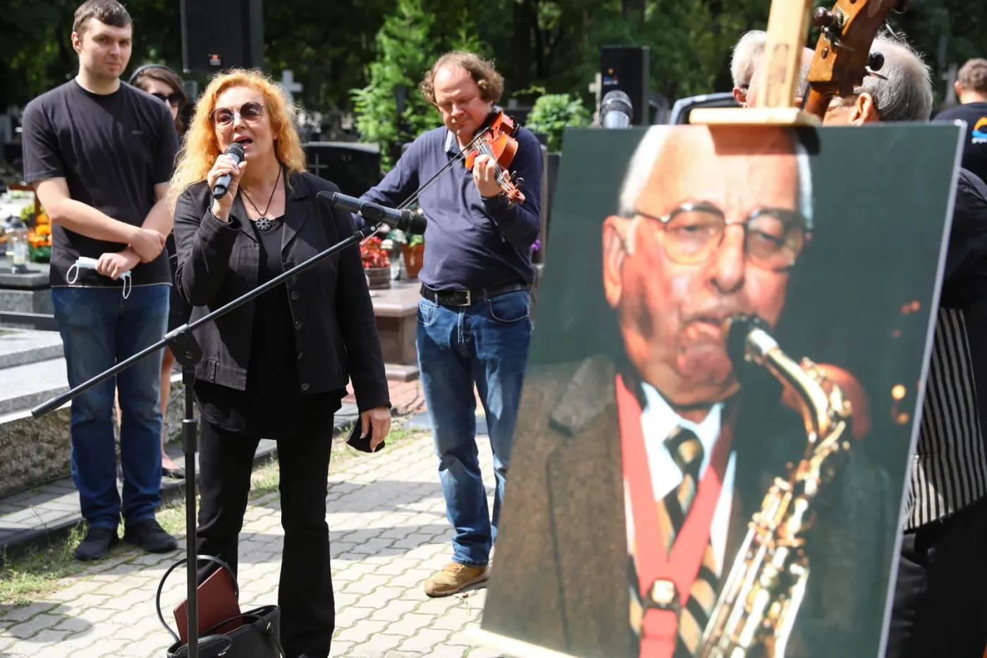 Jerzy "Duduś" Matuszkiewicz został pochowany na Cmentarzu Bródnowskim