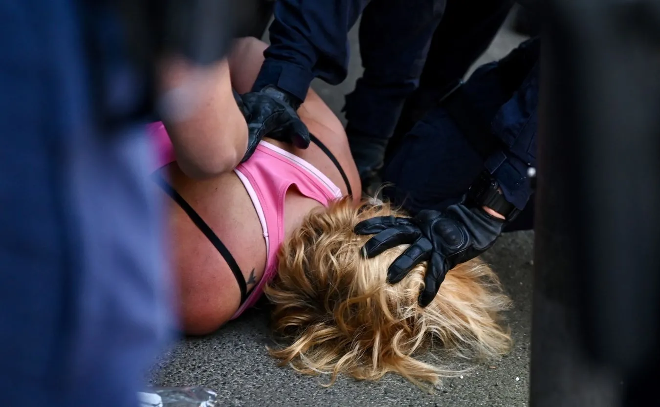 Protest przeciw lockdownowi w Australii. Policja aresztowała 218 osób