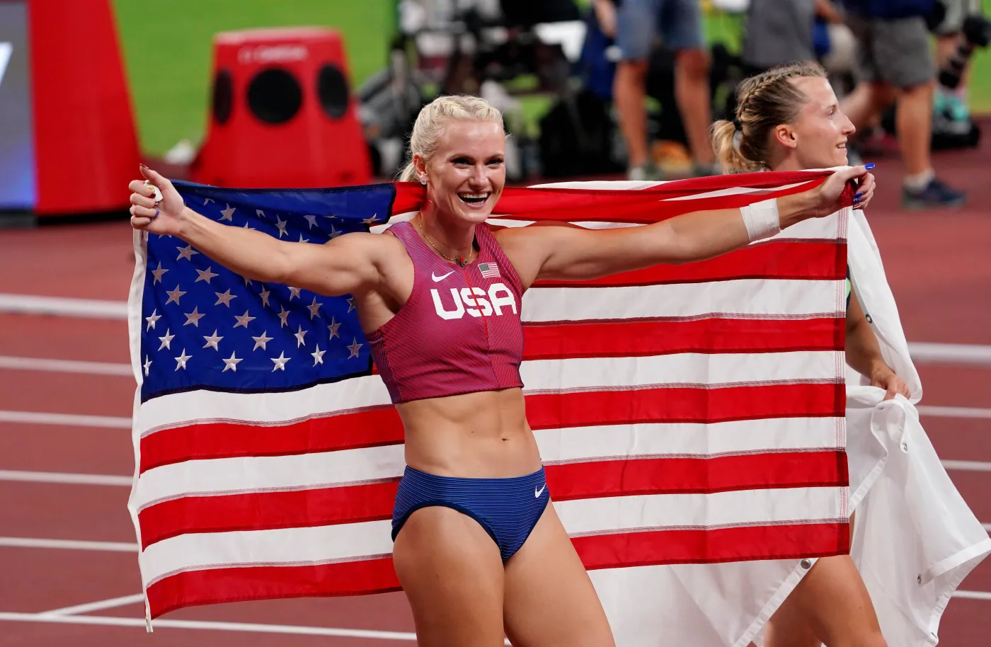 Katie Nageotte zmotywowała futbolistów Cleveland Browns