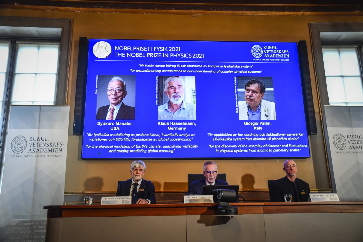 Nobel z fizyki za zrozumienie złożonych systemów w przyrodzie