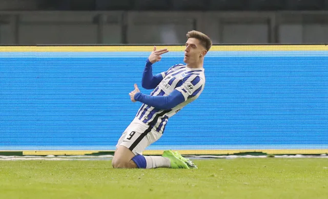 Gol Piątka nie pomógł. Hertha przegrała z Freiburgiem [WIDEO]
