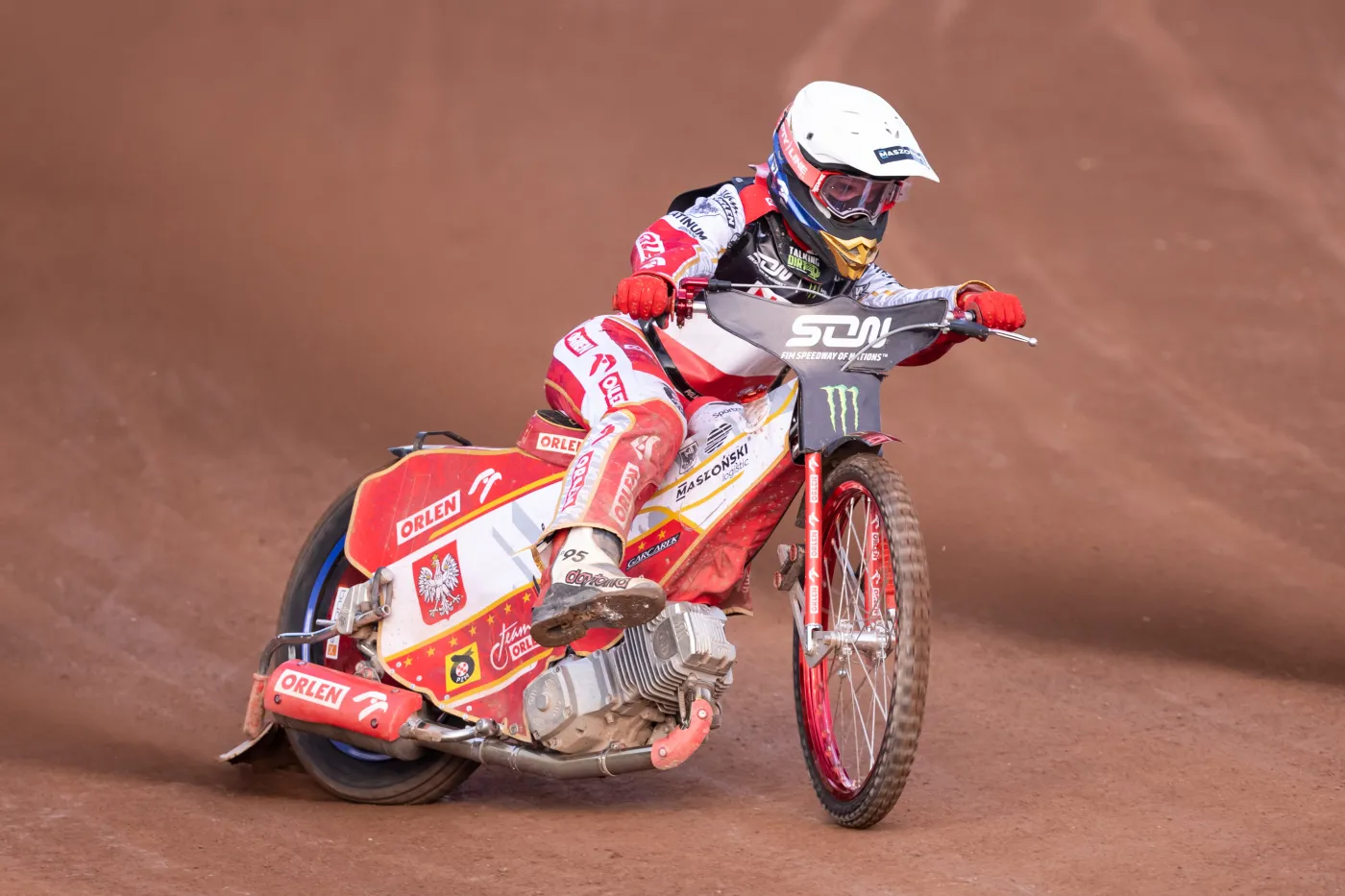 Polscy żużlowcy nie dokończyli meczu z Wielką Brytanią. Powodem deszcz i liczne upadki