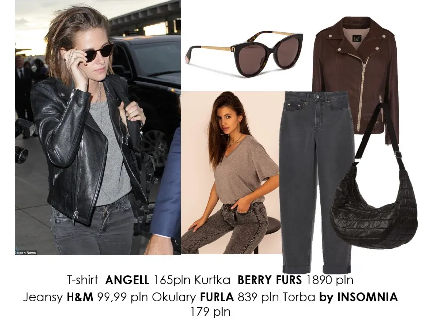 STYLIZACJE inspirowane zestawami Kristen Stewart