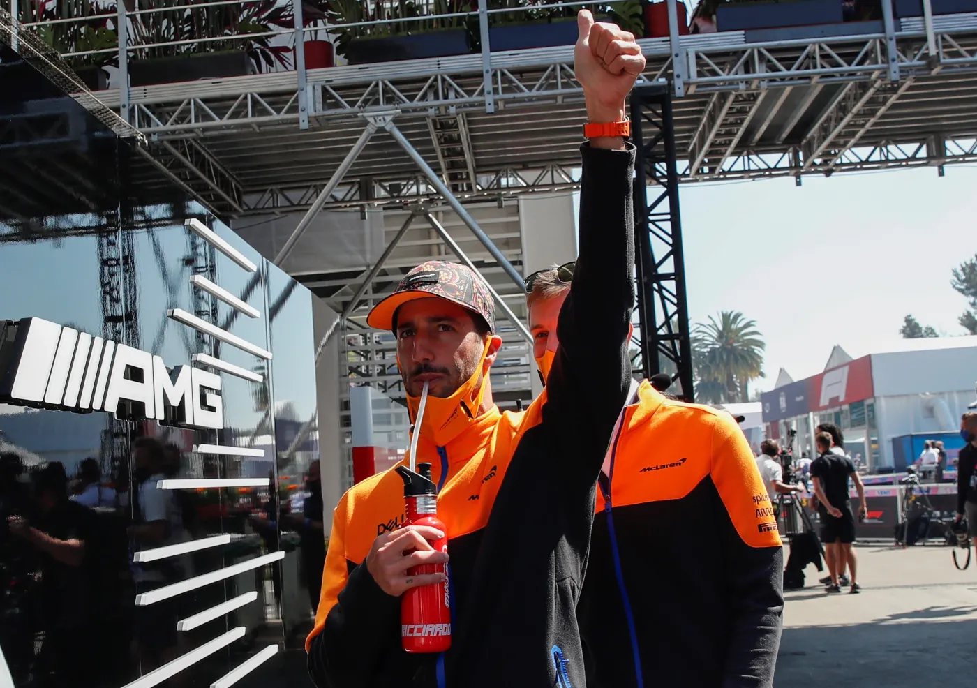 Daniel Ricciardo: Nie czuję się winny za kolizję z Bottasem