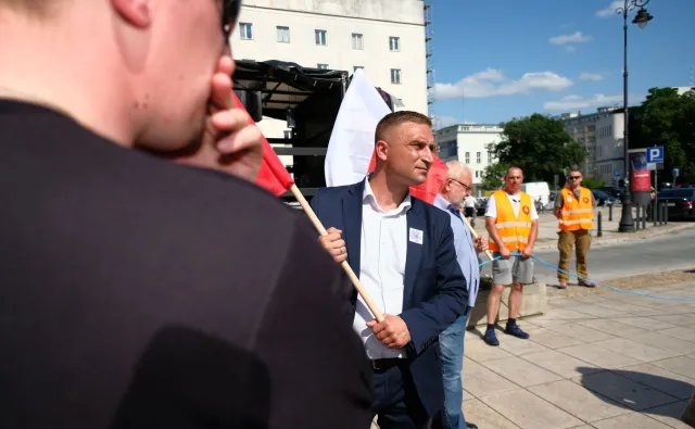 Starcie Bąkiewicza z TVN. "Rozbijacie jedność i wspólnotę narodową"