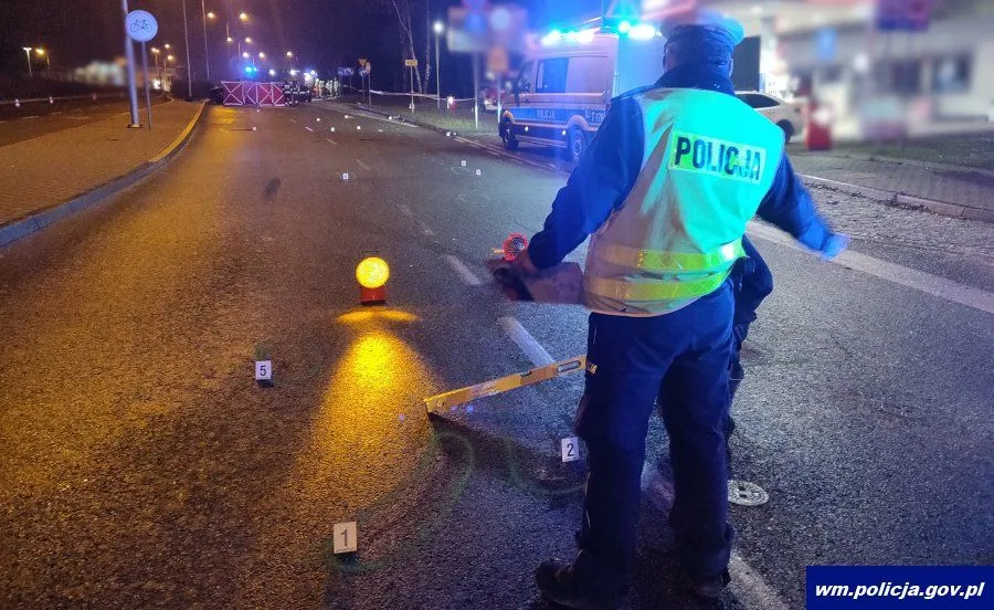 Do internetu wyciekł film ze śmiertelnego wypadku w Olsztynie