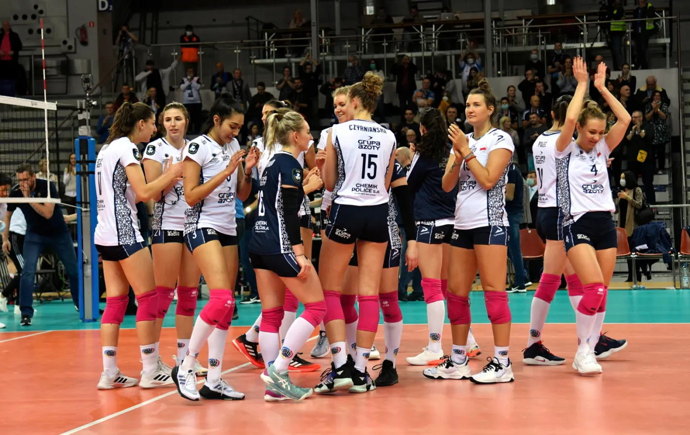 Siatkarki Chemika Police rozbiły rywalki na inaugurację Ligi Mistrzyń