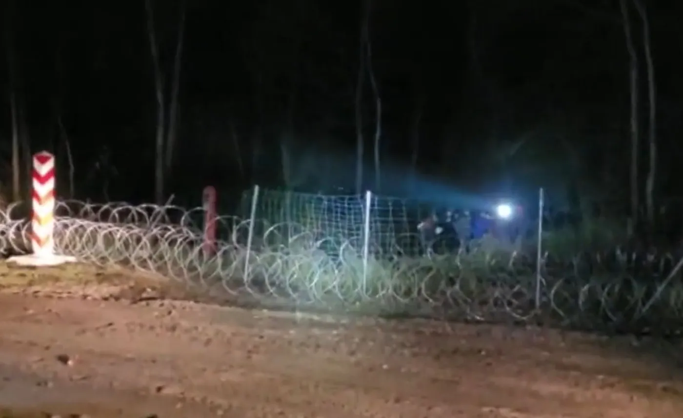 Agresja migrantów na granicy? SG pokazuje NAGRANIE