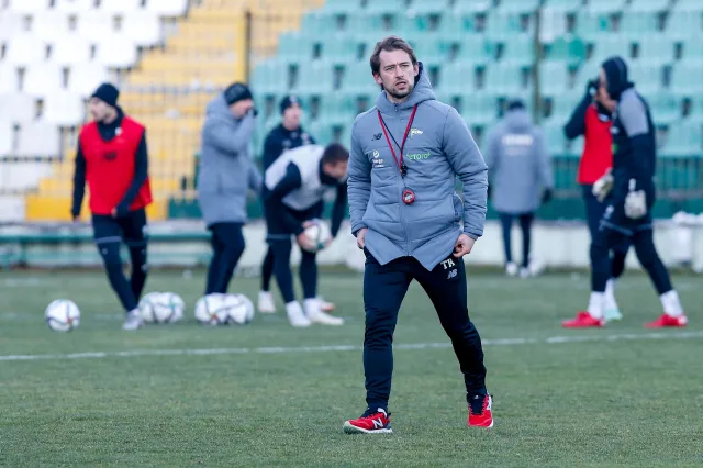 Trener Lechii: Przez mrozy mieliśmy problem z treningami