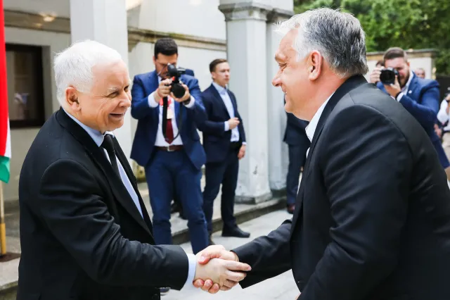 Spotkanie Kaczyńskiego z Orbanem
