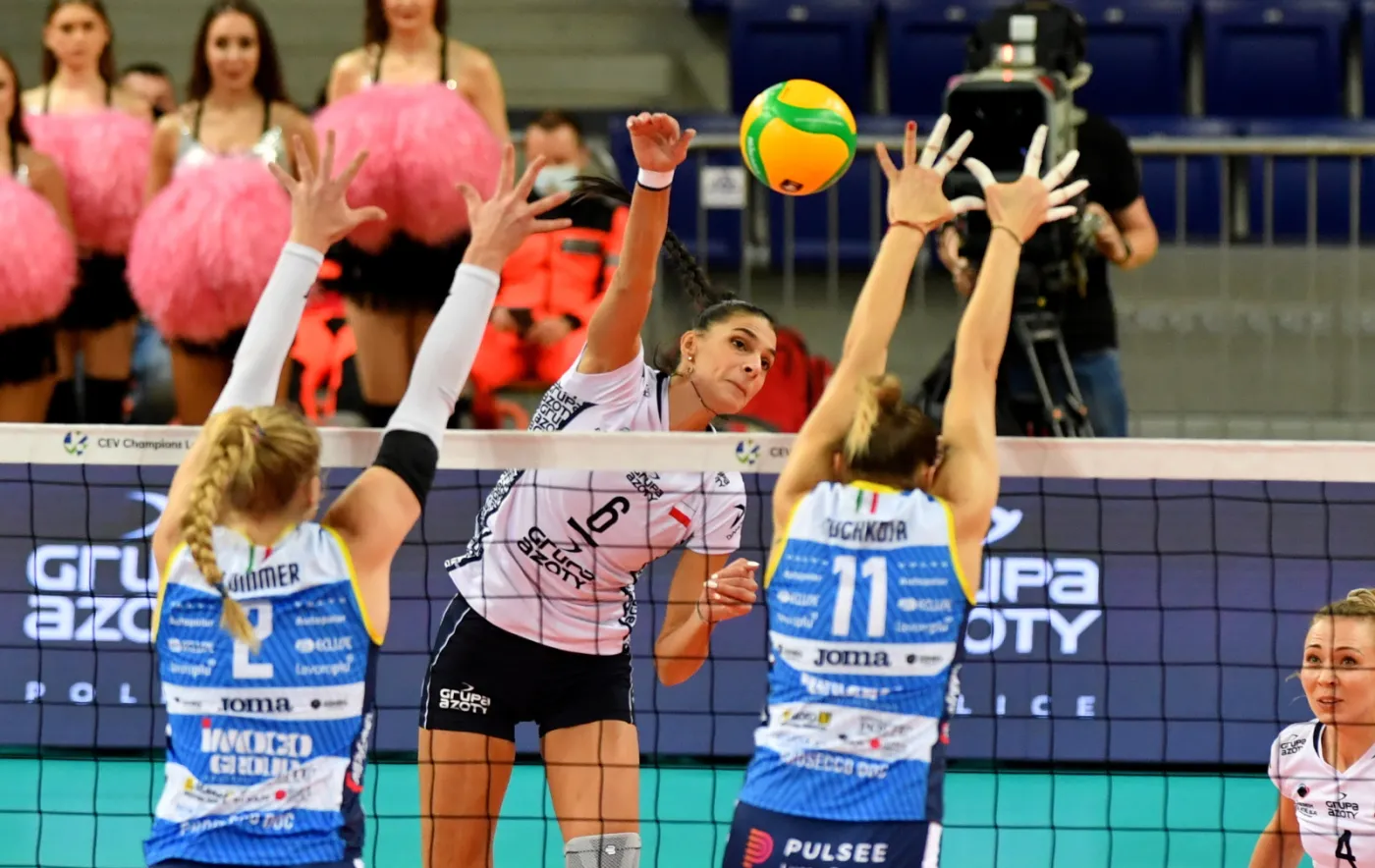 LM siatkarek. Chemik Police rozbity przez drużynę Joanny Wołosz