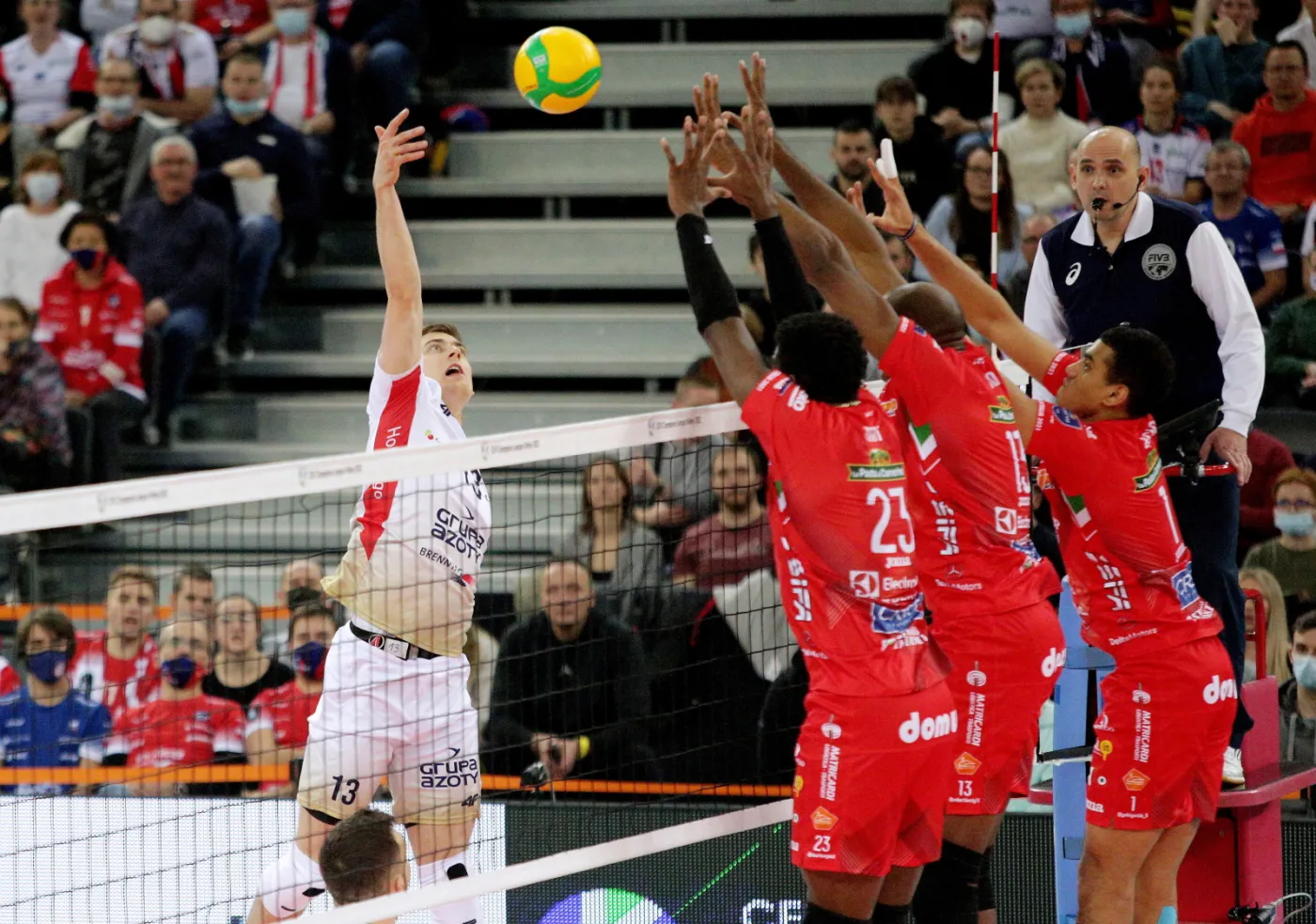 Horror bez happy endu. Pierwsza porażka ZAKSY w Lidze Mistrzów