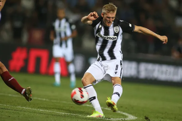 Karol Świderski strzelił czwartego gola w sezonie ligi greckiej