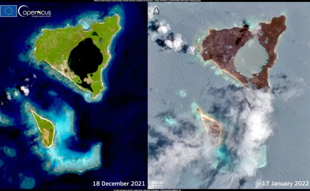 Tonga odcięta od telefonii komórkowej  i internetu. Wybuch wulkanu zerwał podwodny kabel