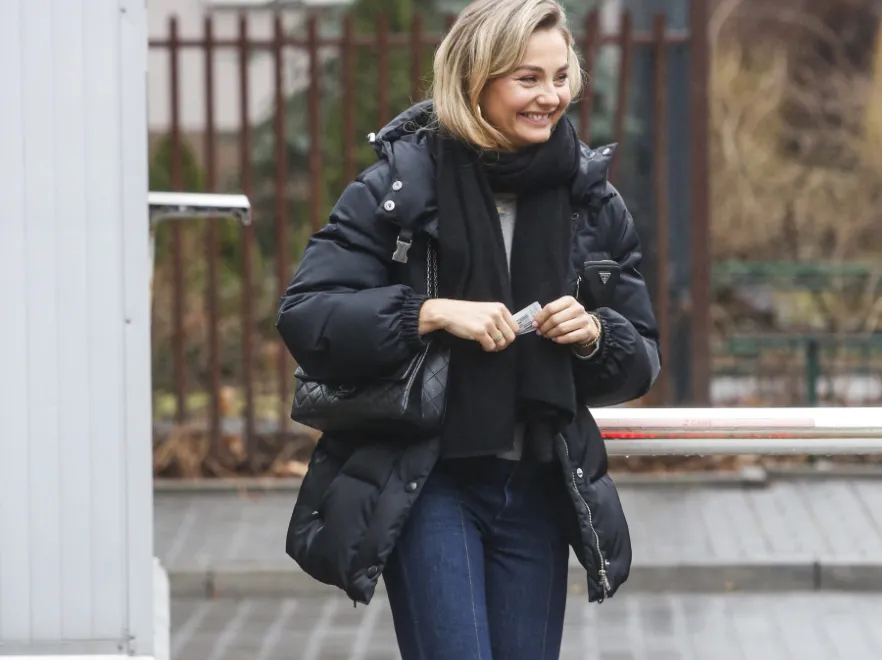 Małgosia Socha wie, jakie spodnie robią dobrze sylwetce - bynajmniej nie rurki! FOTO