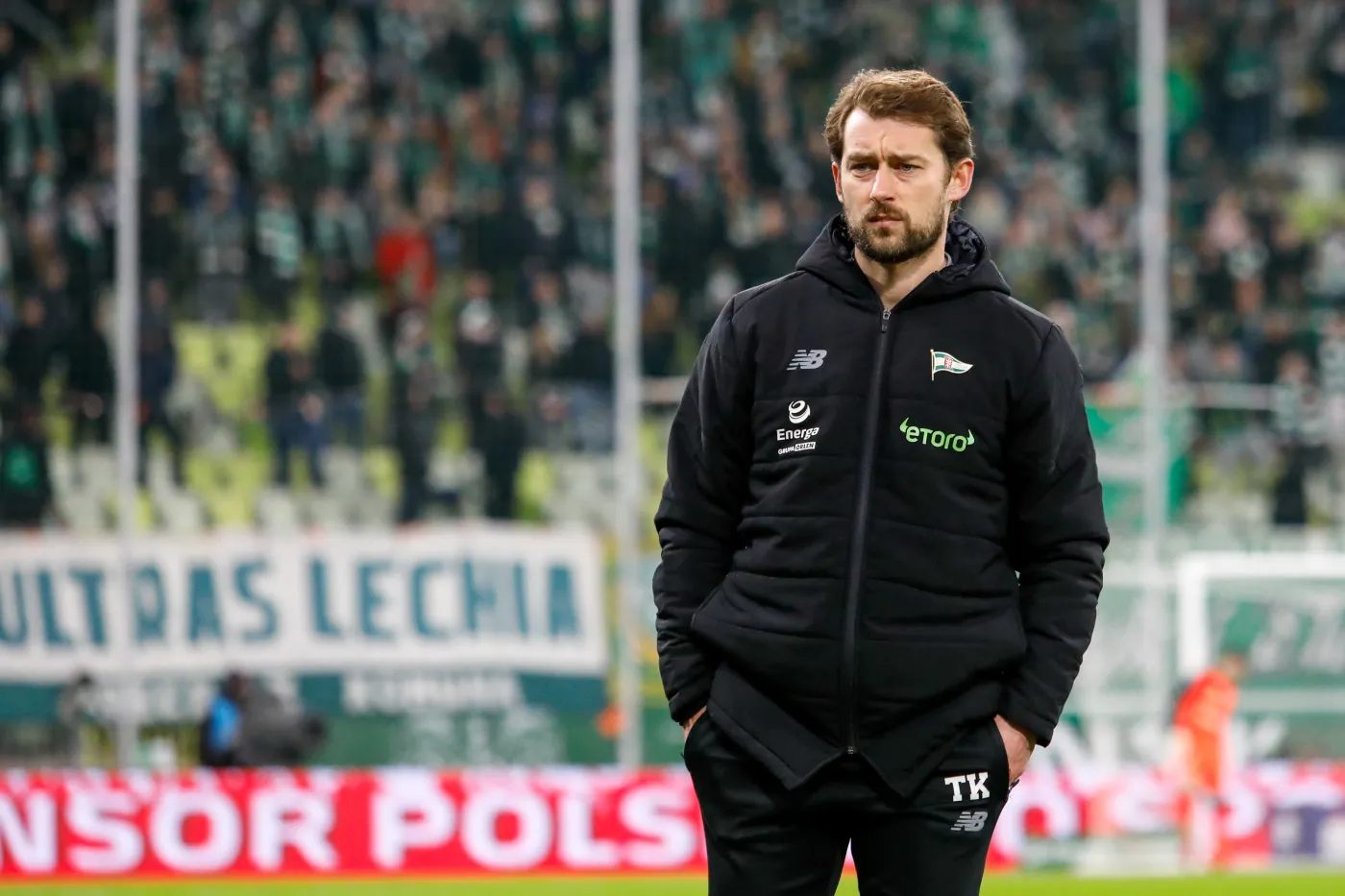 Trener Lechii nie chciał rozmawiać o piłce. "Nasz świat wygląda inaczej"