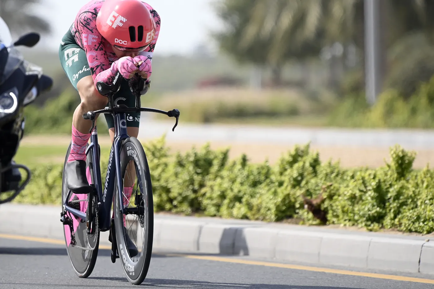 Bissegger wygrał "czasówkę" i został liderem UAE Tour