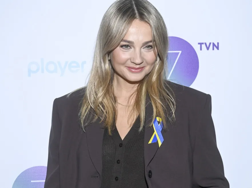 Emocje dają o sobie znać.... Małgorzata Socha opowiedziała, jak oswaja z dziećmi i w ogóle temat wojny