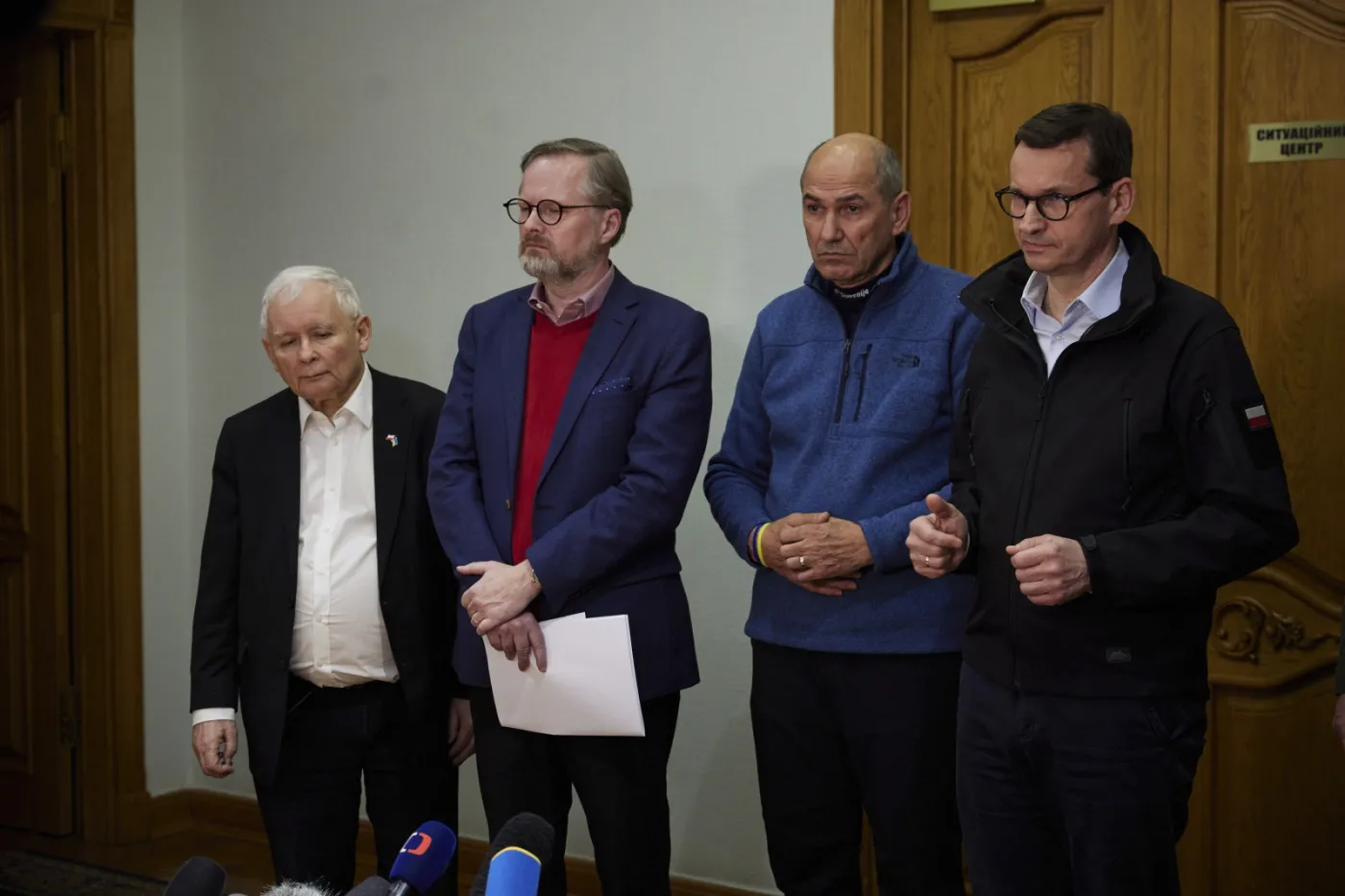 Światowa prasa o wizycie trzech premierów w Kijowie. "Putinowi nie może się to podobać"