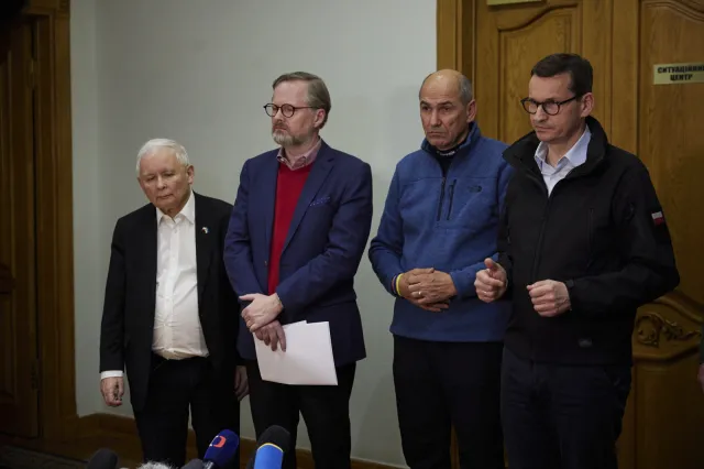 Światowa prasa o wizycie trzech premierów w Kijowie. "Putinowi nie może się to podobać"