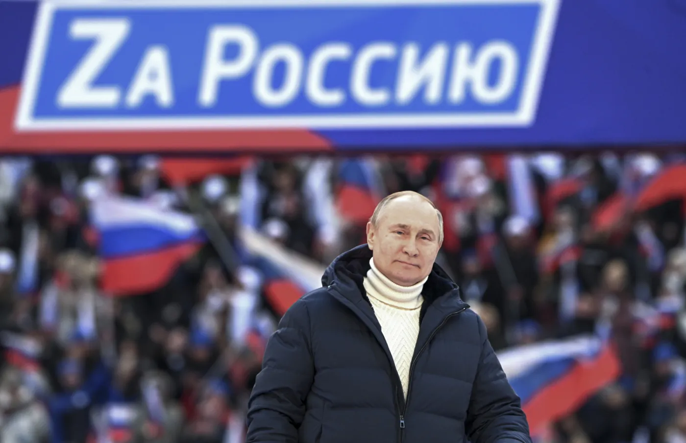 Echa wiecu na stadionie Łużniki. W piosence padło: "Mołdawia", na Mołdawię padł strach