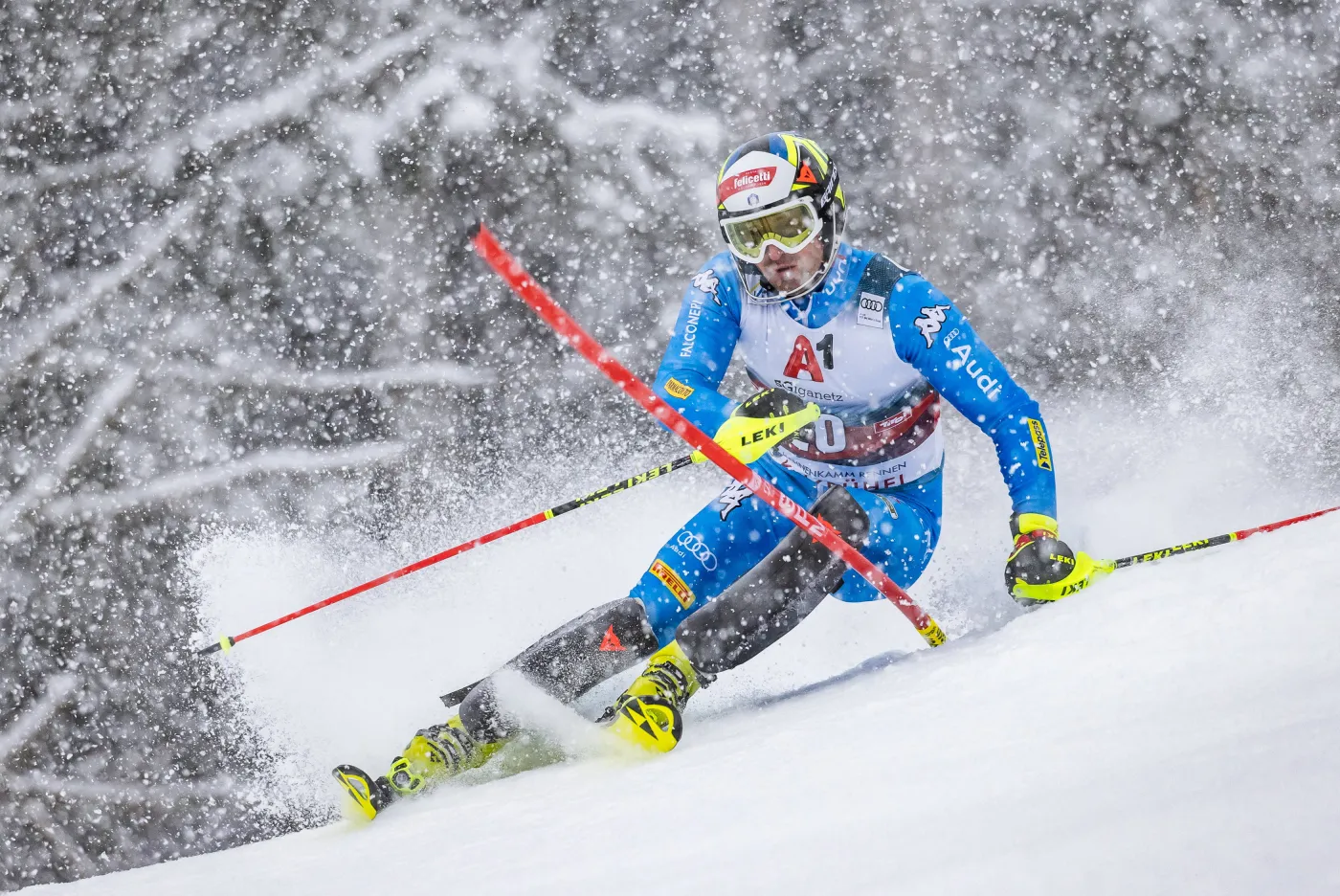 Slalom we Flachau ostatnim startem alpejczyka Manfreda Moelgga