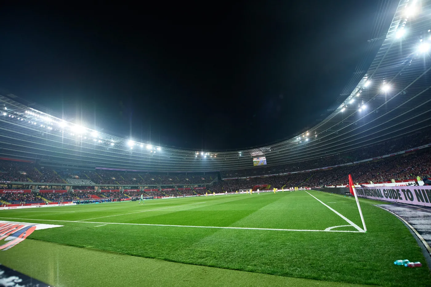 Deszcz powodem awarii oświetlenia na Stadionie Śląskim. "Serce mi na chwilę stanęło"