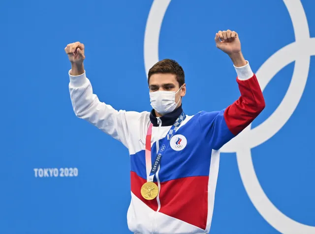 Mistrz olimpijski stracił sponsora, bo wziął udział w wiecu poparcia dla Putina