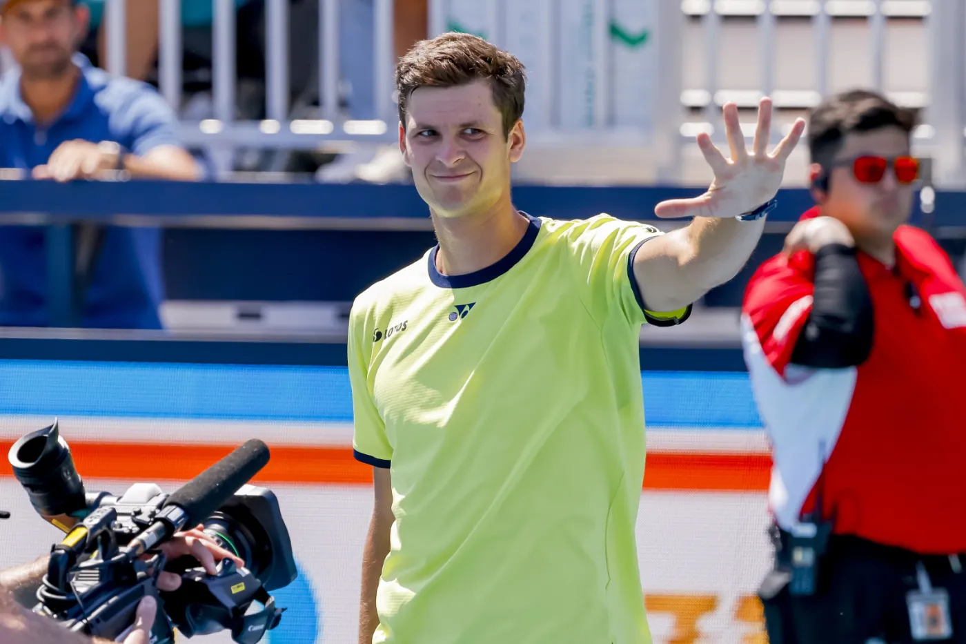 Hubert Hurkacz: Musiałem być silny psychicznie i gotowy na kolejne punkty