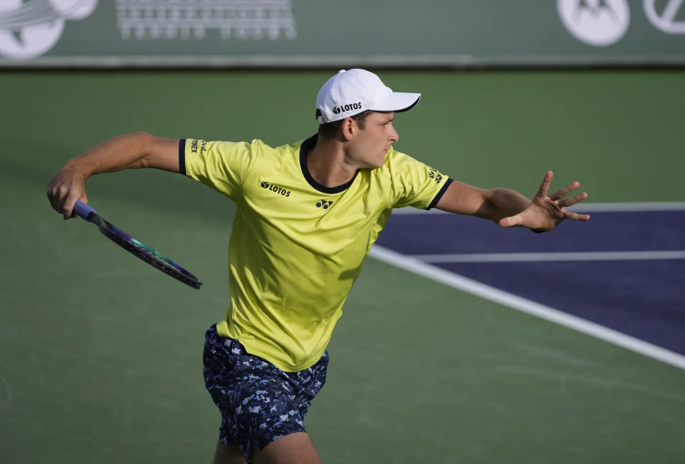 Hubert Hurkacz zrobił pierwszy krok do obrony tytułu w Miami