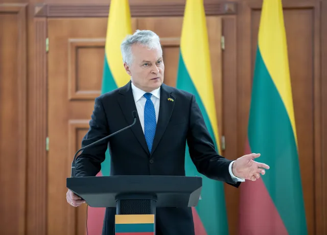 Nauseda: Zbrodnie Rosji czasami przewyższają zbrodnie nazistowskie