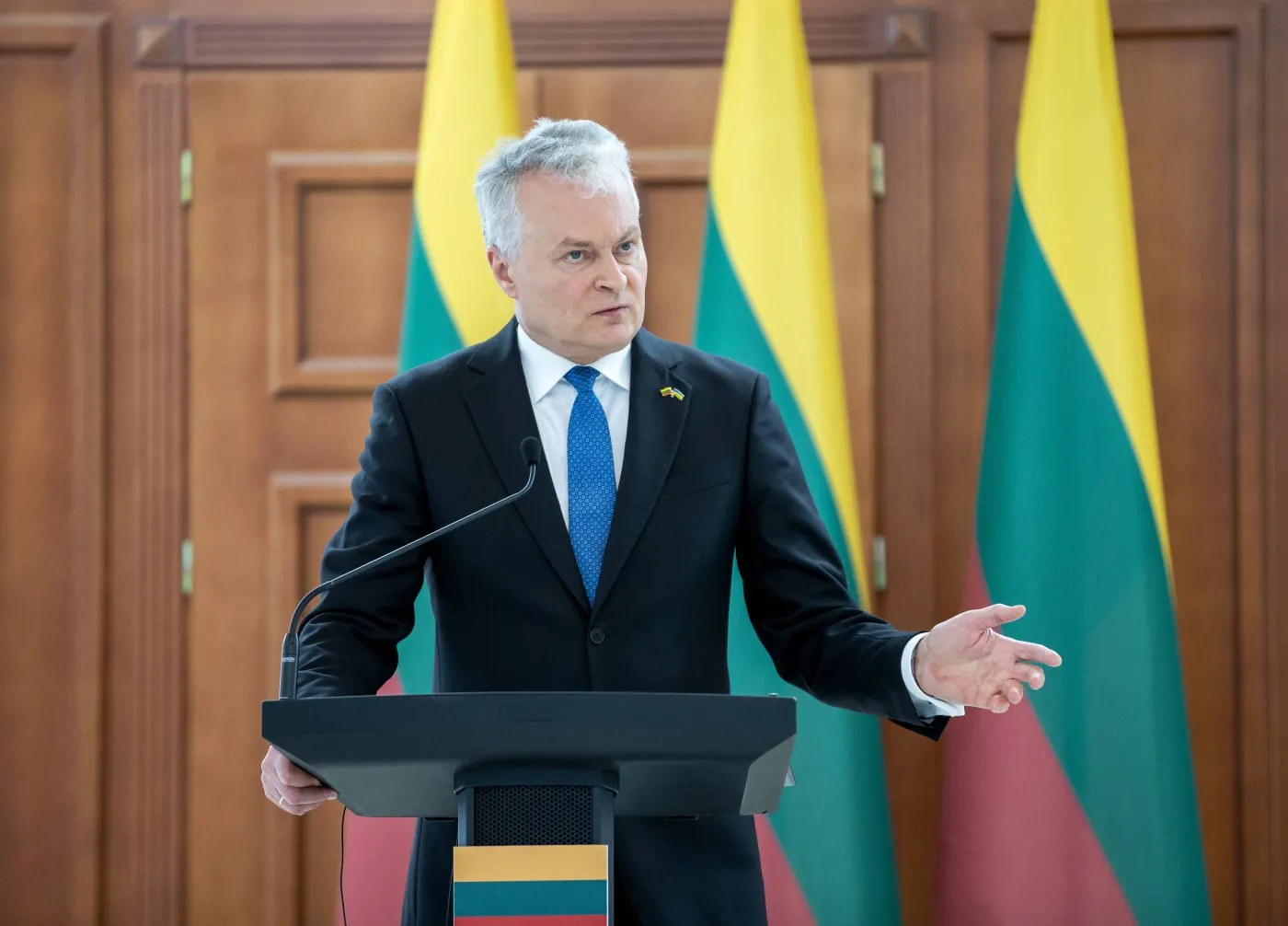 Nauseda: Zbrodnie Rosji czasami przewyższają zbrodnie nazistowskie