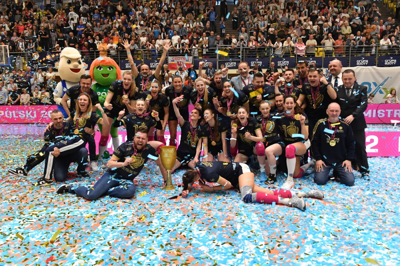Siatkarki Chemika Police mistrzyniami Polski
