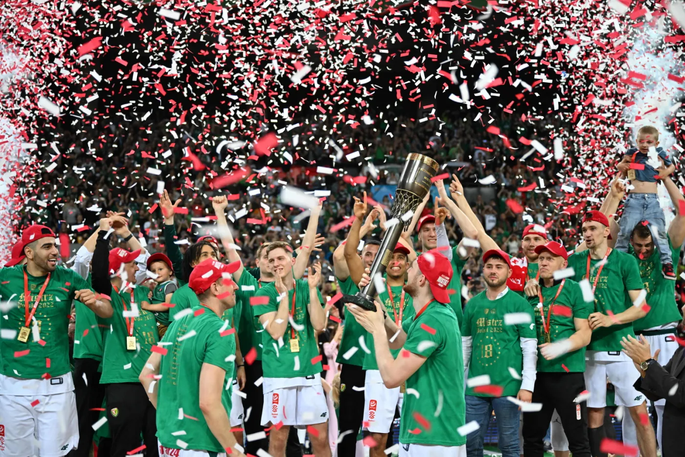 Koszykarze Śląska Wrocław po raz 18. w historii mistrzami Polski!