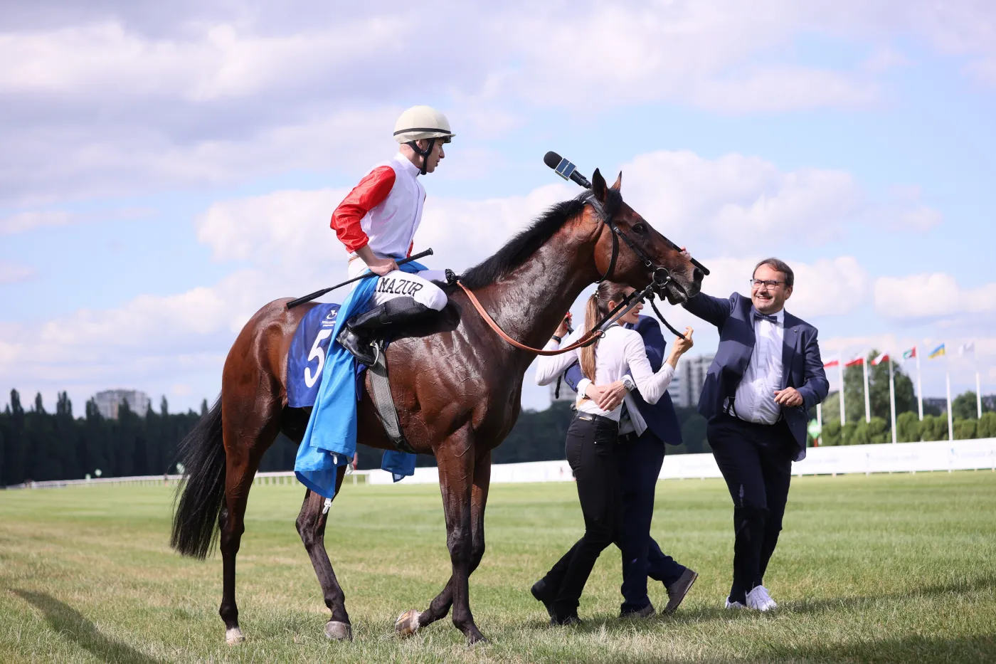 Szczepan Mazur na Jolly Jumper wygrał Westminster Derby na Służewcu