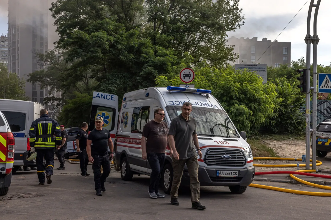 Kliczko: Rosja perfidnie wykorzystała szczyt G7 do ataku rakietowego