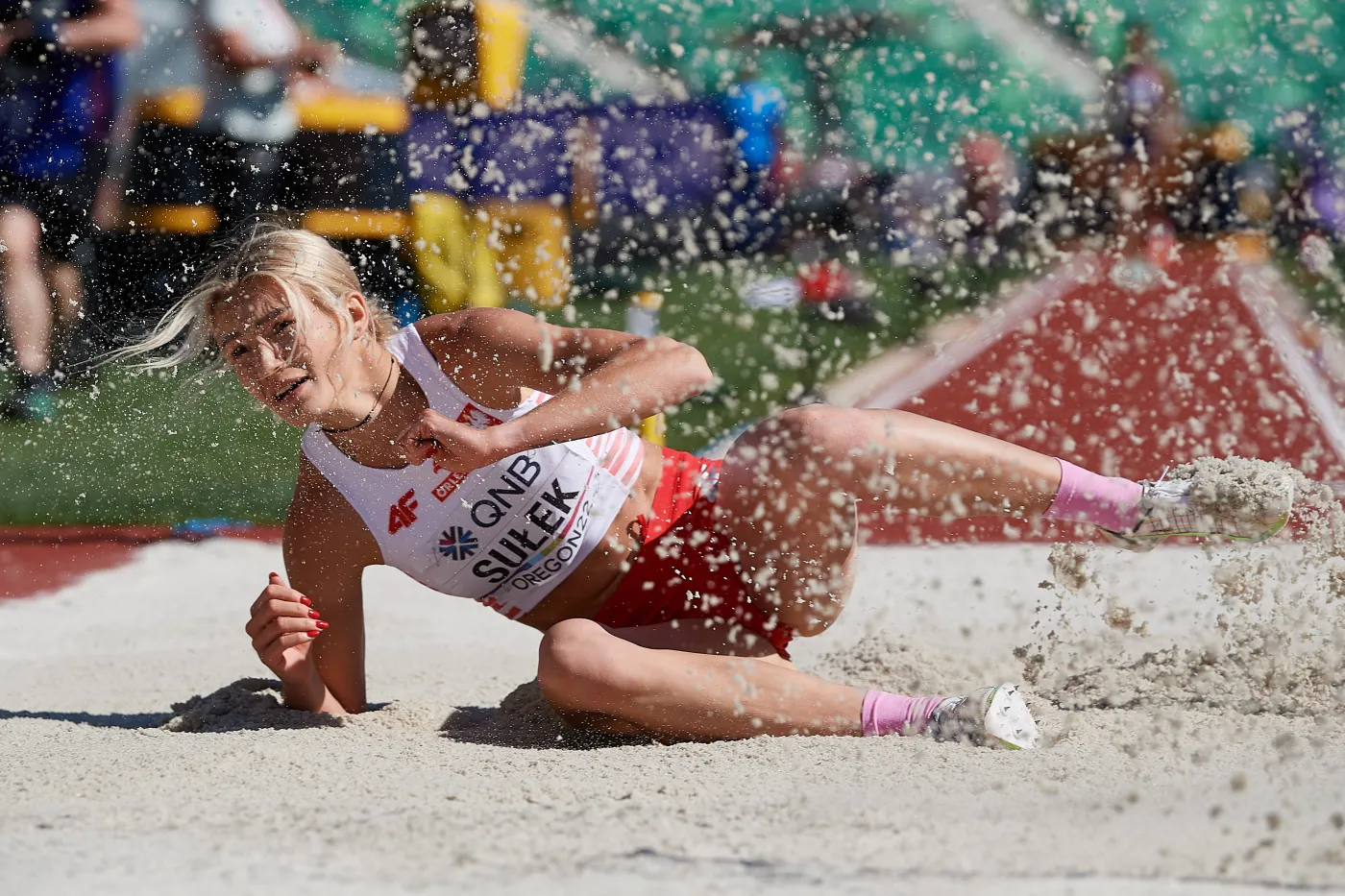 Sułek nadal ma szansę na medal MŚ. Jest czwarta po sześciu konkurencjach siedmioboju
