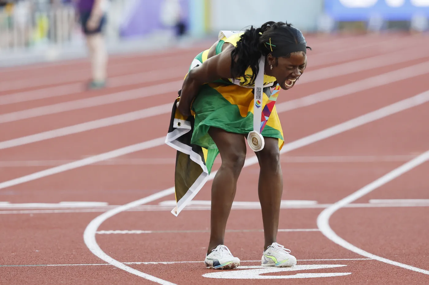 Shericka Jackson mistrzynią świata w biegu na 200 metrów