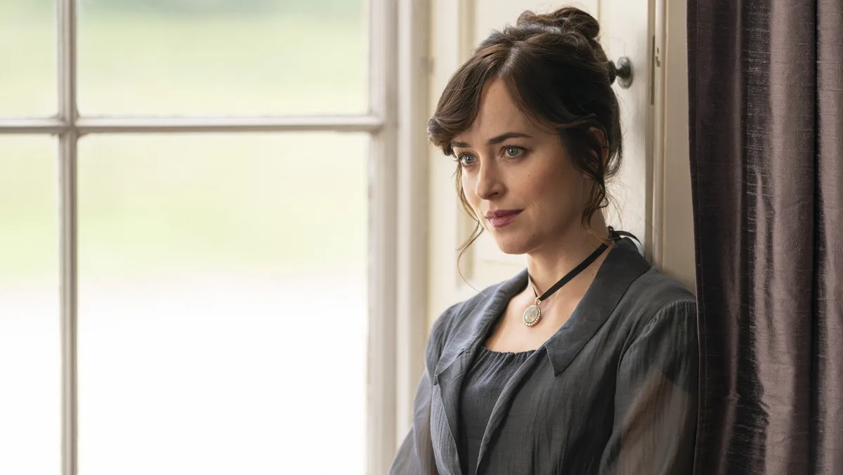 "Perswazje" w Netfliksie. Dakota Johnson teraz jako rzeczniczka spraw kobiet [SYLWETKA]