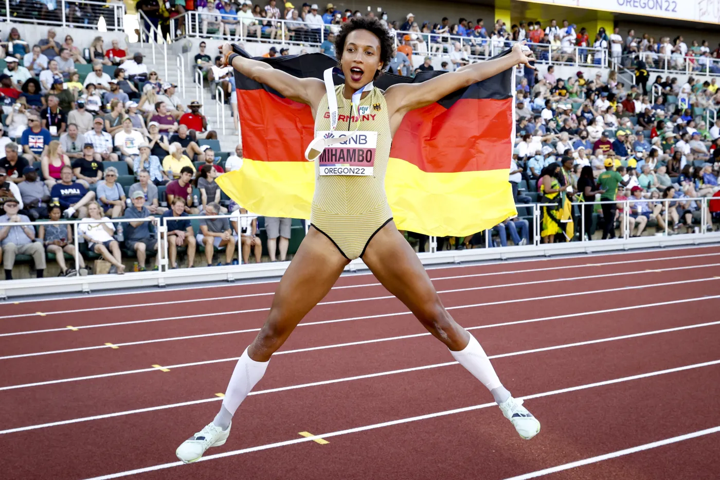 Malaika Mihambo potwierdziła dominację w skoku w dal