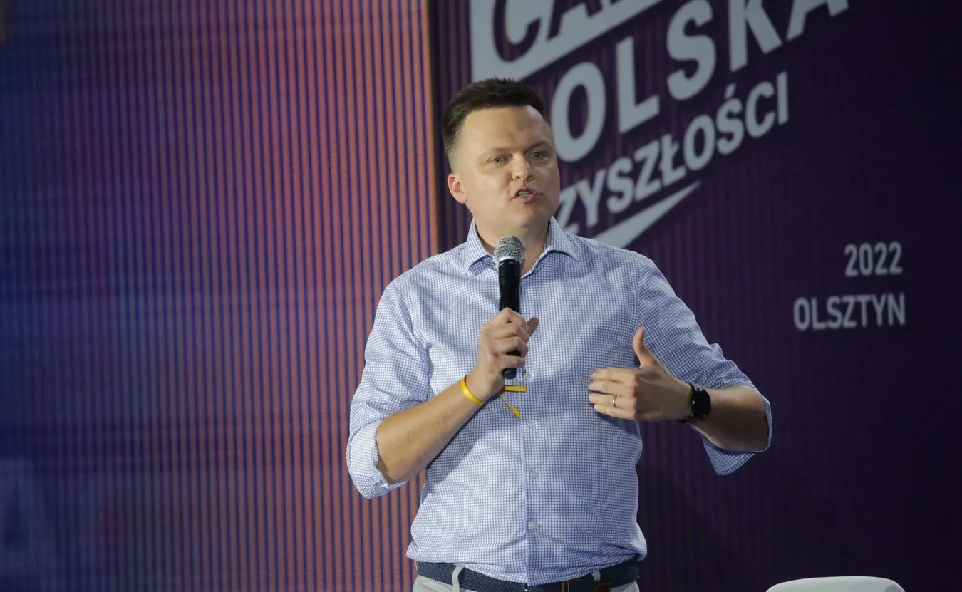 Hołownia: Glapińskiego trzeba przed Trybunałem Stanu postawić za to, co zrobił polskiej gospodarce 