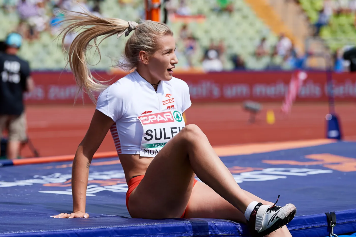 Sułek trzecia po dwóch konkurencjach siedmioboju podczas lekkoatletycznych ME