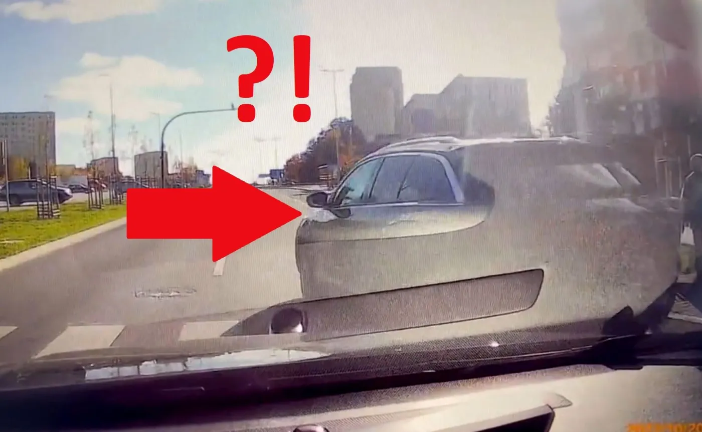 Krzysztof Brejza cudem uniknął wypadku. Zamieścił WIDEO