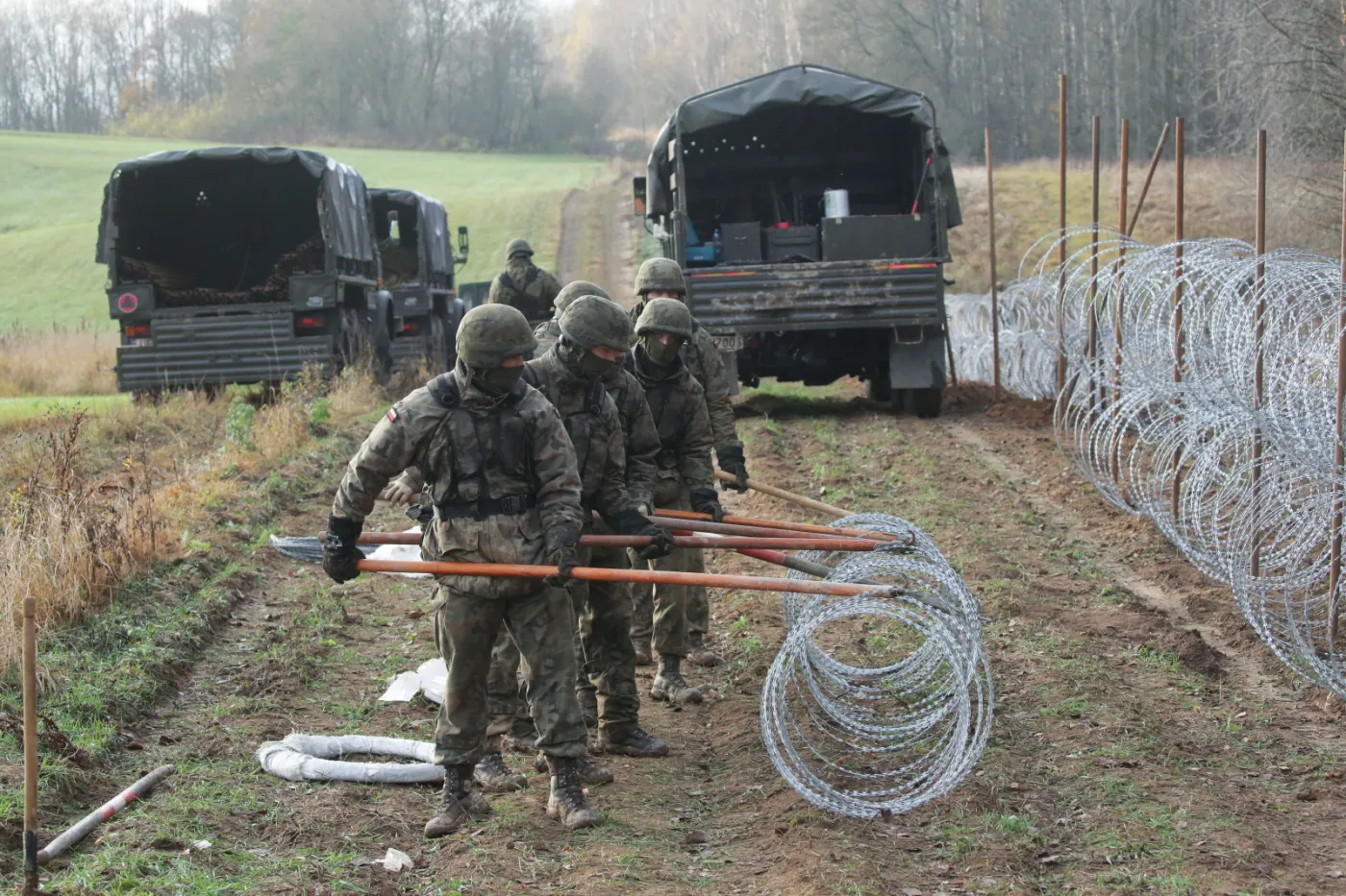 Rosyjscy żołnierze chcą dostać się do Polski? KOMENTARZ wiceszefa MON