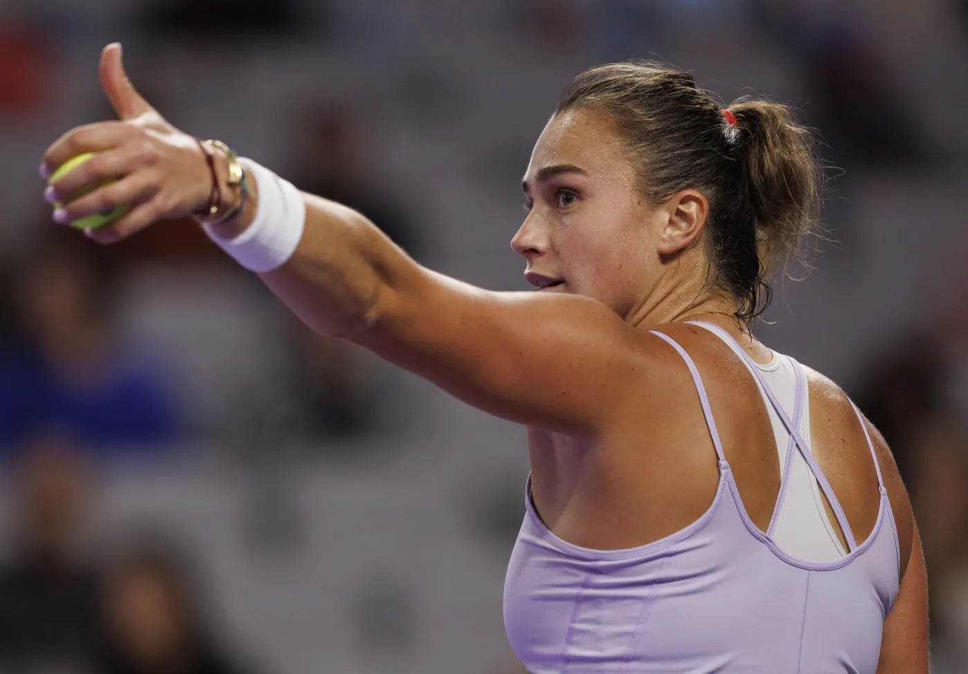 Sabalenka pokonała Pegulę i jest blisko półfinału WTA Finals [WIDEO]