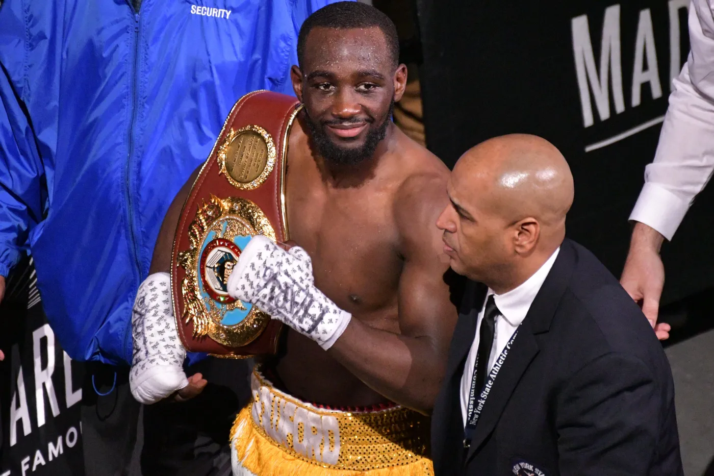 Crawford obronił pas mistrzowski. Zobacz, jak znokautował Awanesjana [WIDEO]